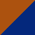 TIJOLO/AZUL MARINHO